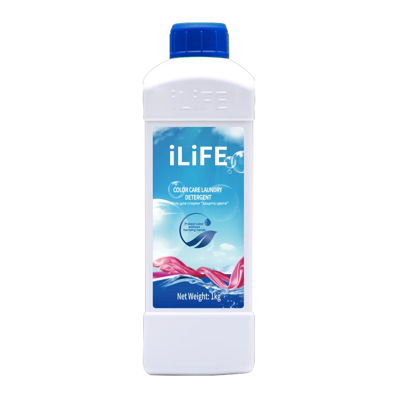 iLiFE Гель для стирки цветного белья "Защита цвета" 1 кг