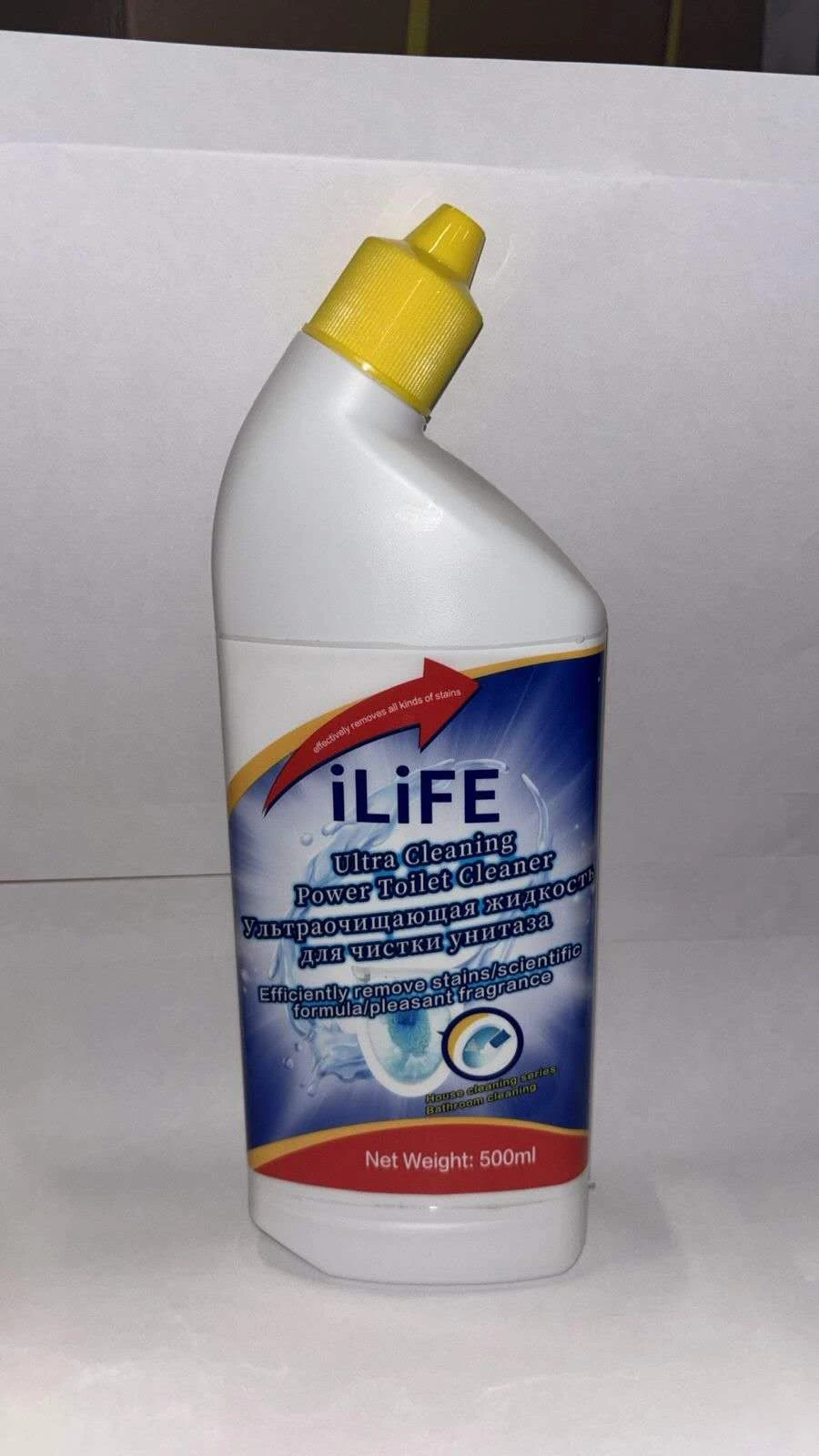 iLiFE Сверхсильное жидкое чистящее средство для туалета 500 мл