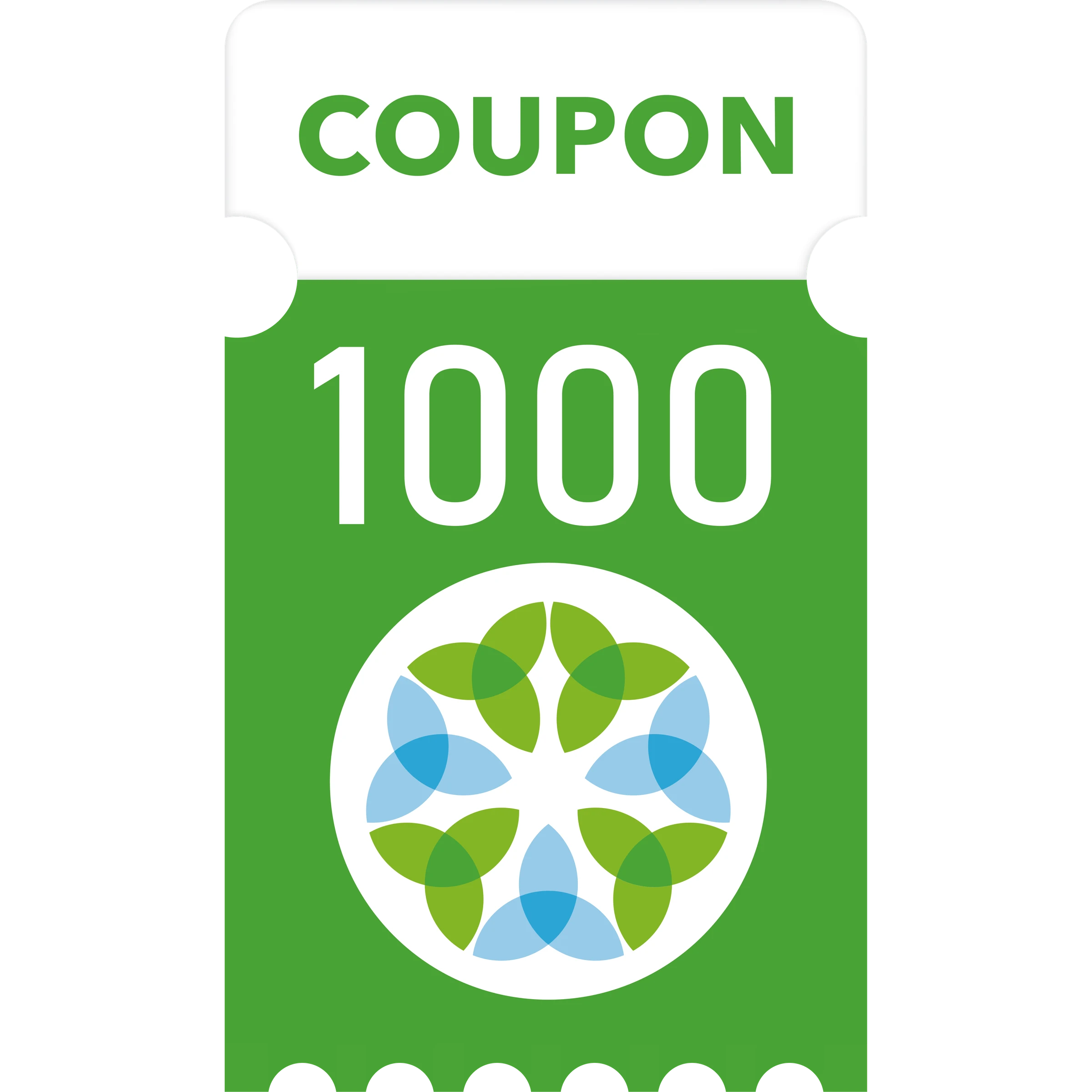 1000 купонов Greenleaf