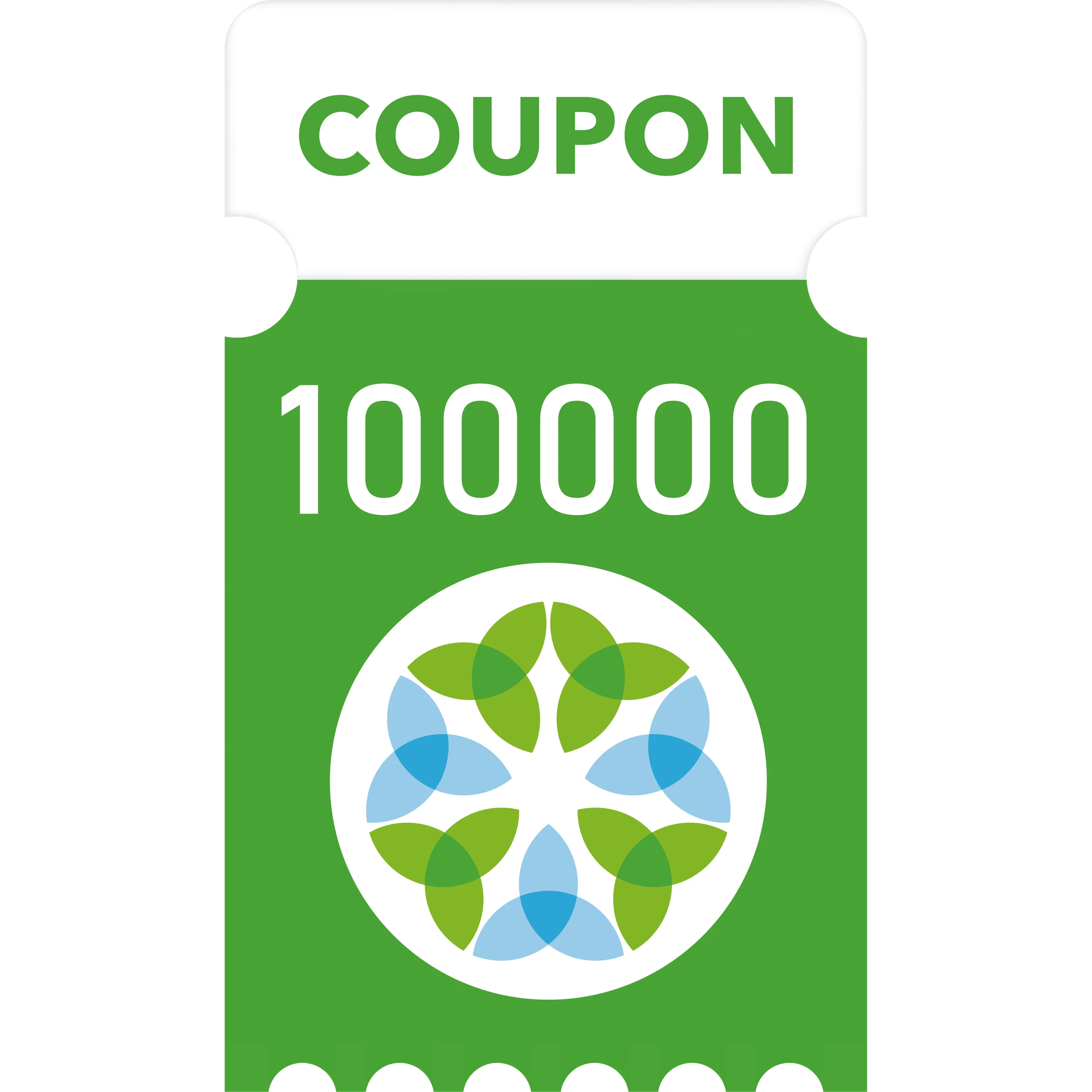 100000 купонов Greenleaf