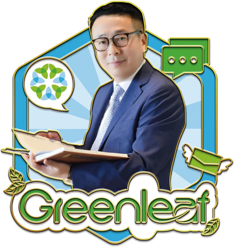 Greenleaf Магнит на холодильник с изображением председателя компании / шестиугольной формы