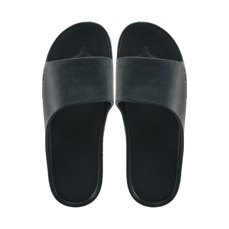 Home Deli 202501 Comfort Heel Мужские черные тапочки 43-44