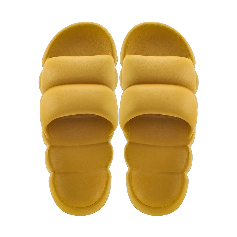 Женские желтые тапочки Carrie 202507 Caterpillar Soft Q Edition 37-38