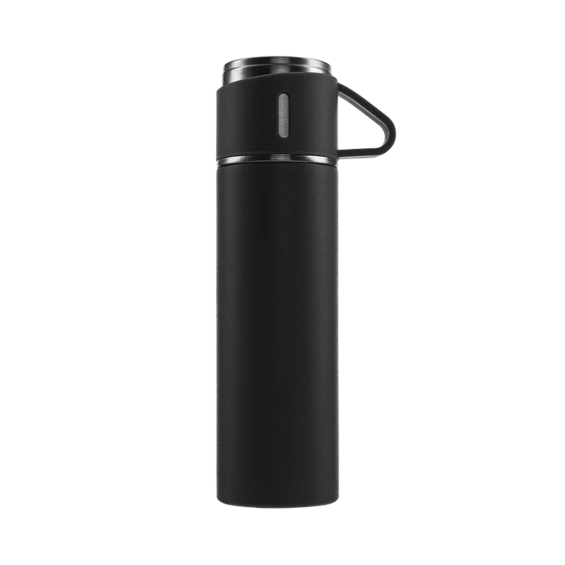 Kardli 450ml Термос с крышкой из нержавеющей стали, черный