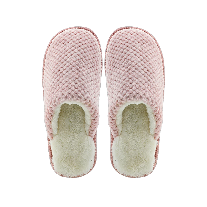 KARDLI 2400 Pineapple Check Cotton Velvet Ladies Pink Cotton Mop 39-40