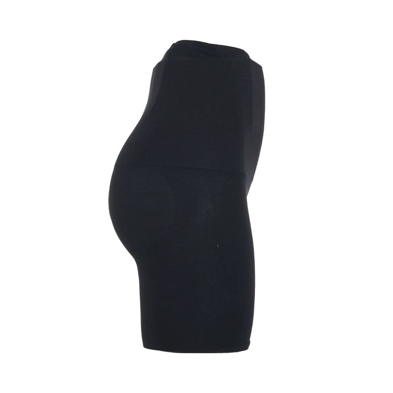 Брюки с подтяжкой бедер и живота, черные, L