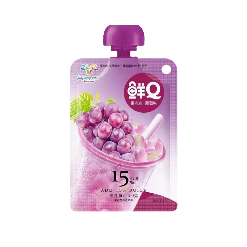 150 г свежего желе с освежающим вкусом винограда