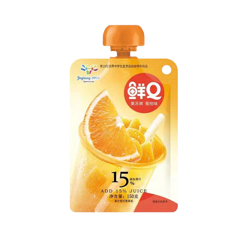 150 г свежего желе с освежающим апельсиновым вкусом